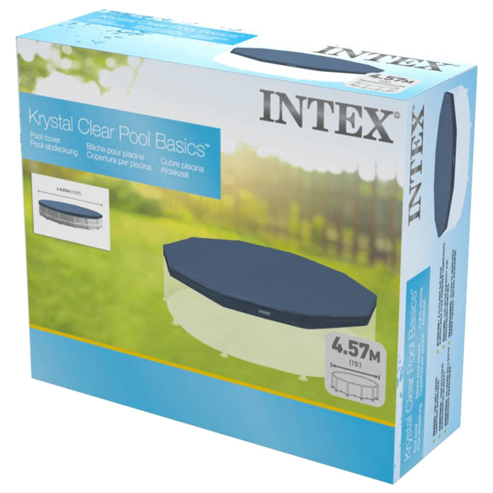 Slika Prekrivač za bazen sa metalnom konstrukcijom 457cm Intex  28032